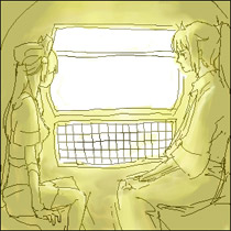もし二人が観覧車にでも乗ろうもんなら絶対気まずく押し黙るに違いない